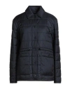 Max Mara Leisure Woman Puffer Midnight Blue Size 12 Polyamide