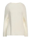 Max Mara Leisure Woman Sweater Ivory Size M Virgin Wool