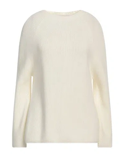 Max Mara Leisure Woman Sweater Ivory Size M Virgin Wool