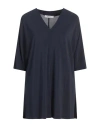 Max Mara Leisure Woman Top Midnight Blue Size S Viscose, Elastane