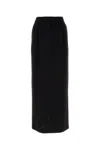 Max Mara Black Triacetate Blend Lemma Skirt