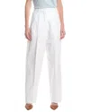 Max Mara Leone Solid Trouser In White