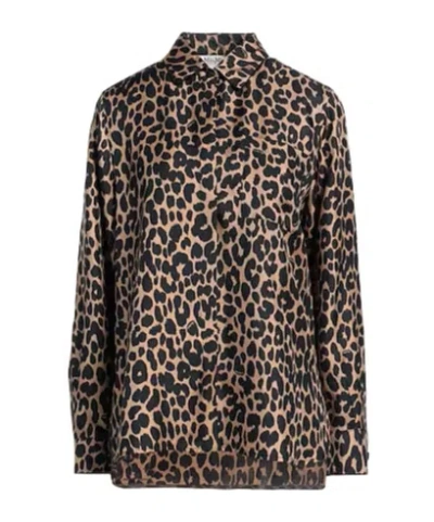 MAX MARA LEOPARD PRINT SHIRT