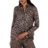 Max Mara Leopard Print Silk Shirt