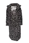 Max Mara , Leopard Printed Teddy Coat In Brown