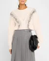 Max Mara Studio Woman Sweater Cream Size L Virgin Wool In Albino