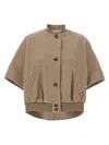 Max Mara Coat "leticia" In Brown