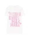 Max Mara Fashion T-shirt Graphic Design In Multi