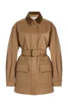 Max Mara Leva Cashmere Jacket In Brown