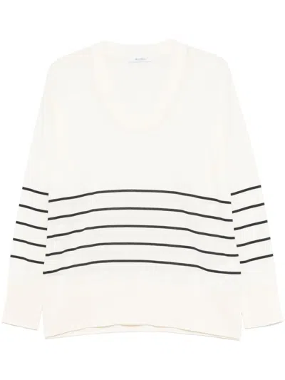 Max Mara Levante Sweater In Neutrals