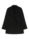 Max Mara Double Breasted Jacket Flap Pockets