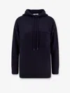 Max Mara Women Liana Cashmere And Wool Hooded Sweater In Blue