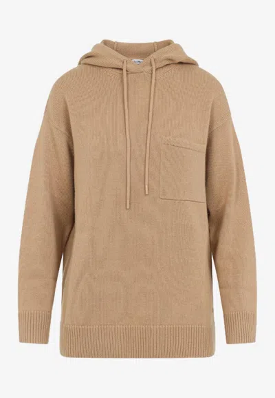 MAX MARA LIANA KNITTED HOODIE