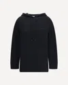 Max Mara Liana Sweater In Wool And Cashmere In Black
