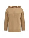 Max Mara Liana Sweater In Wool And Cashmere In Brown