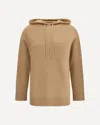 Max Mara Liana Sweater In Wool And Cashmere In Neutral