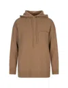 Max Mara "liana" Sweatshirt In Cashmere And Wool In Brown