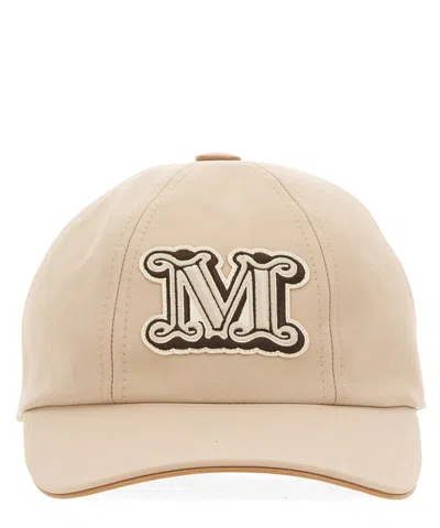 Max Mara Libero Cap In Beige
