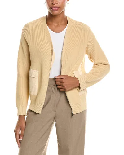 Max Mara Libero Cardigan In Beige