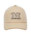 Max Mara Cotton Libero Baseball Cap With Curved Brim