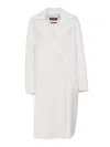 Max Mara Studio Coat Woman White Women