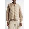 Max Mara Licia Jacket In Hazelnut Brown