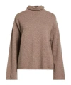 Max Mara Light And Thin Wool Sweater In Khaki