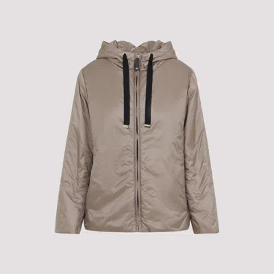 Max Mara Light Beige Greenh Jacket In Neutral