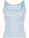Max Mara Semi-sheer Fine-ribbed Top
