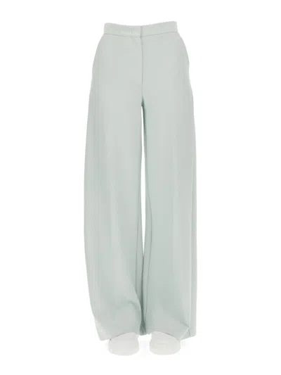 MAX MARA LIGHT BLUE TAILORED PANT