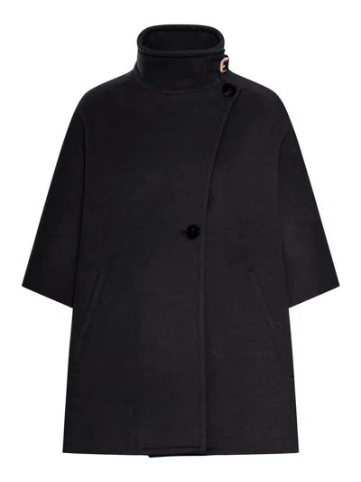 MAX MARA LIGHTWEIGHT CASHMERE DRAP CAPE