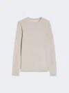 Max Mara Lightweight Cashmere Yarn Jumper In Neutral