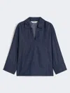 Max Mara Lightweight Denim Shirt In Blue