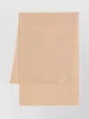 Max Mara Lightweight Frayed Edges Scarf In Neutral