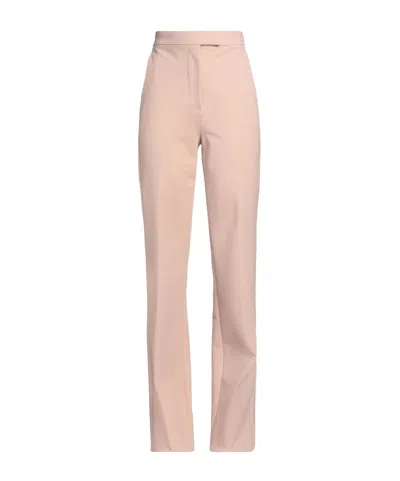 Max Mara Lightweight Knit Short Sleeve Top In Neutral