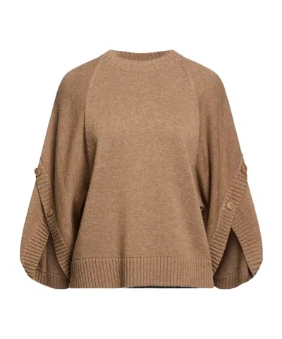 Max Mara Lightweight Knit Top In Brown