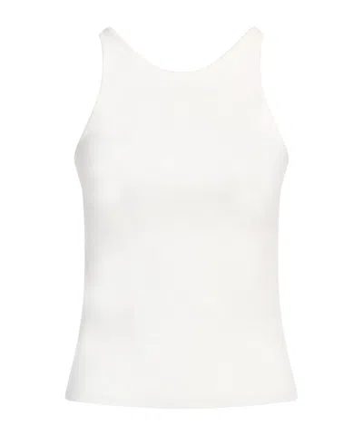 Max Mara Lightweight Knit Vests In White