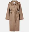 Max Mara Lilia Coat In Brown