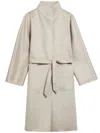 Max Mara Beige Lilia Cashmere Zibellinato Coat