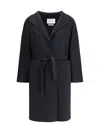 Max Mara Lilia Coat In Black