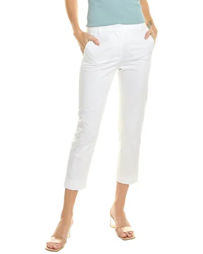 Pre-owned Max Mara Lince Long Trouser Women's In White
