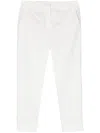 Max Mara Tailored Trousers With Pockets And Crease In White