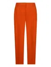 Max Mara Lince Straight-leg Trousers In Orange