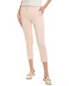 Max Mara Pegno Jersey Cigarette Pants In Pink