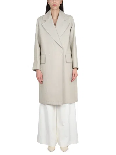 MAX MARA LINEN AND JERSEY DUSTER