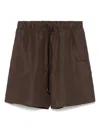 Max Mara Quebec Shorts In Brown