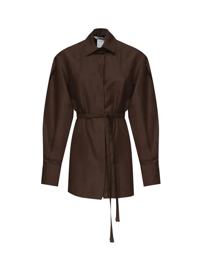 Max Mara Linen And Silk Business Shirt