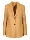 Max Mara Linen Blazer Jackets Beige