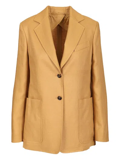 Max Mara Linen Blazer Jackets Beige