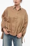 Max Mara Linen Blend Rodeo Shirt With Drawstring